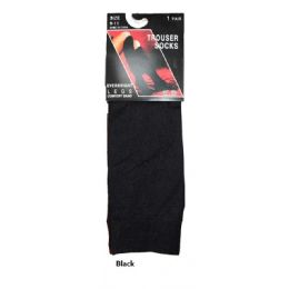 360 Pairs Ladies Trouser Socks - Size 9-11 - Black - Womens Knee Highs