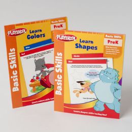 48 Wholesale Playskool PrE-K 32 Pg Workbooks 4 Asst 48pc Pdq See n2