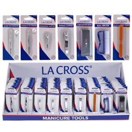 Wholesale Nail Implements La Cross 7 Asst. 84pc Pdq Display See n2