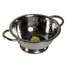 36 Wholesale Stainless Steel Colander W/base