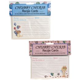 144 of Recipe Cards Chubby Cherib50 Cards Ref #5441