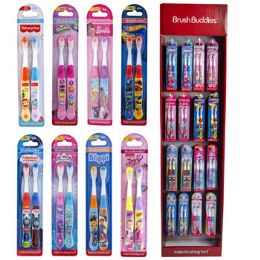 96 Bulk Toothbrush Kids 2pk Licensed