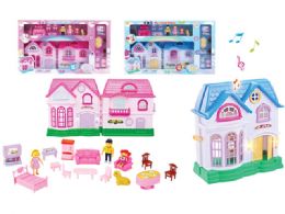 8 Wholesale Jumbo Doll House With Light And Sound