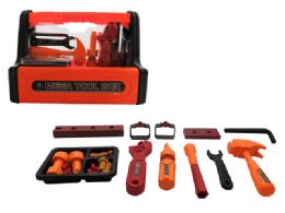 24 Pieces Tool Box Carrier Play Set - Toy Sets