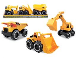 18 Wholesale Construction Vehicle 3 Pc Set