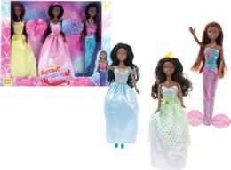 24 Pieces Princess Doll Play Set - Toy Sets