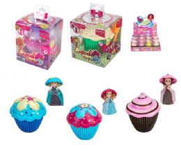 36 Wholesale Surprise - Cupcake Suprise Dolls