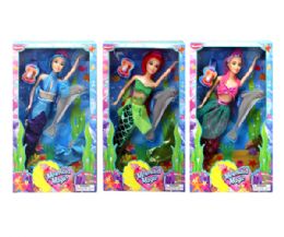 6 Wholesale 3 Asstd Mermaid In Window Box