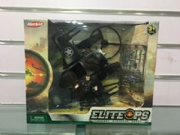 6 Wholesale Military Set W/ 10.5in Plane & 2 Pcs. 3.75in Soldier