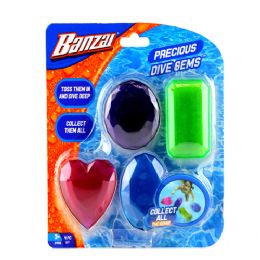 8 Wholesale 4pk Precious Dive Gems On Blister Card