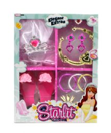 12 Pieces The Starlit Princess Wedding Accessories - Girls Toys