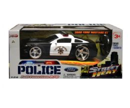 12 Wholesale 1:24 Rc Street Heat Police Ford Mustang