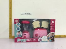 12 Pieces Blender & Toaster In Open Blister Box - Girls Toys