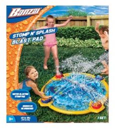 6 Pieces 42ind Stomp 'n Splash Blast Pad - Summer Toys