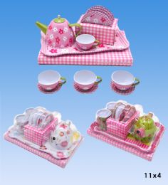 24 Wholesale Tea Play Set In Bubble Box