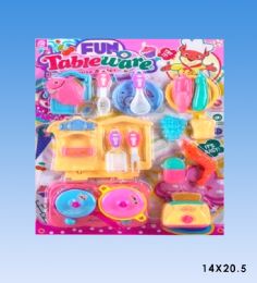 24 Wholesale Kitchen Set In Blister