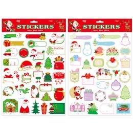 48 Pieces 2-Pack Christmas Gift Tag Total 60ct - Christmas Cards