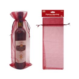 48 Pieces Fabric Wine Bag - Gift Bags Christmas