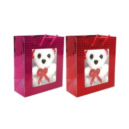 48 Units of Bear in the Bag - Gift Bags Christmas