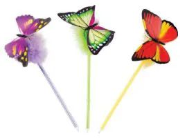 48 Bulk Flutter-Fly Springy Pens