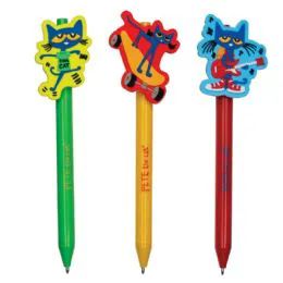 24 Units of Pete The Cat Character Pens - Pens