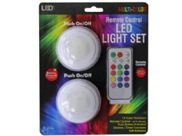 12 Units of 2 Pack Remote Controlled Light - Lightbulbs