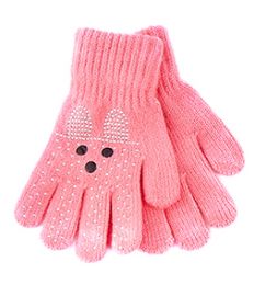 36 Pairs Dot Knitted Gloves - Kids Winter Gloves