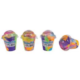 24 Wholesale Confetti Rainbow Putty