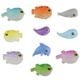 200 Wholesale Sea Squishies Toy Figures