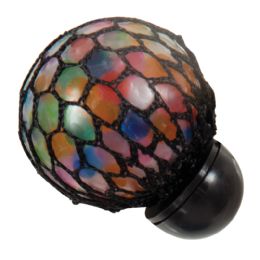 96 Wholesale Mini Rainbow Mesh Blobbles Squeeze Balls