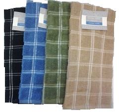 36 Wholesale 2 Pk 12x12 Heavy Yarn Dyed Dishcloth