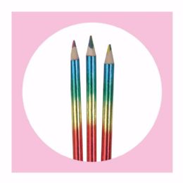 10 Wholesale 6 Ct. Rainbow Writer Pencils