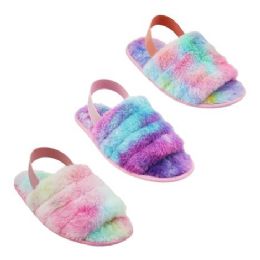 36 Pieces Women's Fur Fashion Slippers - Women's Slippers