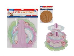 144 Pieces 3 Tier Cake Stand - Party Center Pieces