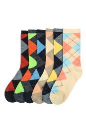 360 Wholesale Mamia Ladies Design Crew Socks