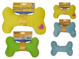 72 Units of Squeaky Dog Toy - Pet Toys