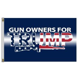 12 Wholesale Gun Owner For Trump Flag