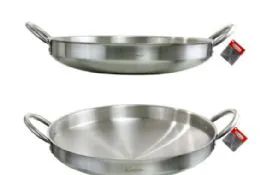 5 Pieces Stainless Steel Comal 50x10cm - Pots & Pans