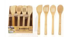 40 Pieces Bamboo Kitchen Utensil Assorted - Kitchen Gear
