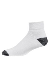 120 Pairs Knocker Quarter Sports Socks 9-11 - Mens Ankle Sock