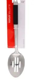 24 Wholesale Stainless Steel Slotted Spoon 13 Inch