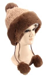 36 Pieces Warm Furry Covered Hat - Winter Beanie Hats