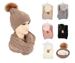 36 Wholesale Hat And Scarf Set