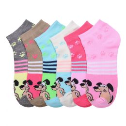 432 Pairs Mamia Spandex Socks (buddy) 0-12 - Womens Ankle Sock
