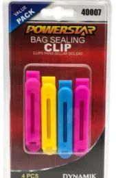 48 Pieces Bag Sealing Clips 4 Pieces 3 Inch - Clips and Fasteners