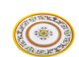 24 Pieces 11 Inch Round Plate - Plastic Bowls and Plates