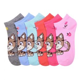 432 Wholesale Mamia Spandex Socks (critter) 6-8