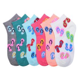 432 Wholesale Mamia Spandex Socks (fflop) 6-8
