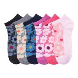 432 Pairs Mamia Spandex Socks (natural) 9-11 - Girls Ankle Sock