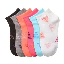 432 Pairs Mamia Spandex Socks (pyramid) 9-11 - Womens Ankle Sock